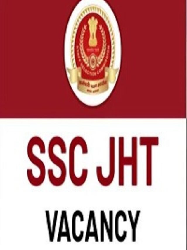 SSC JHT 2022 Notification