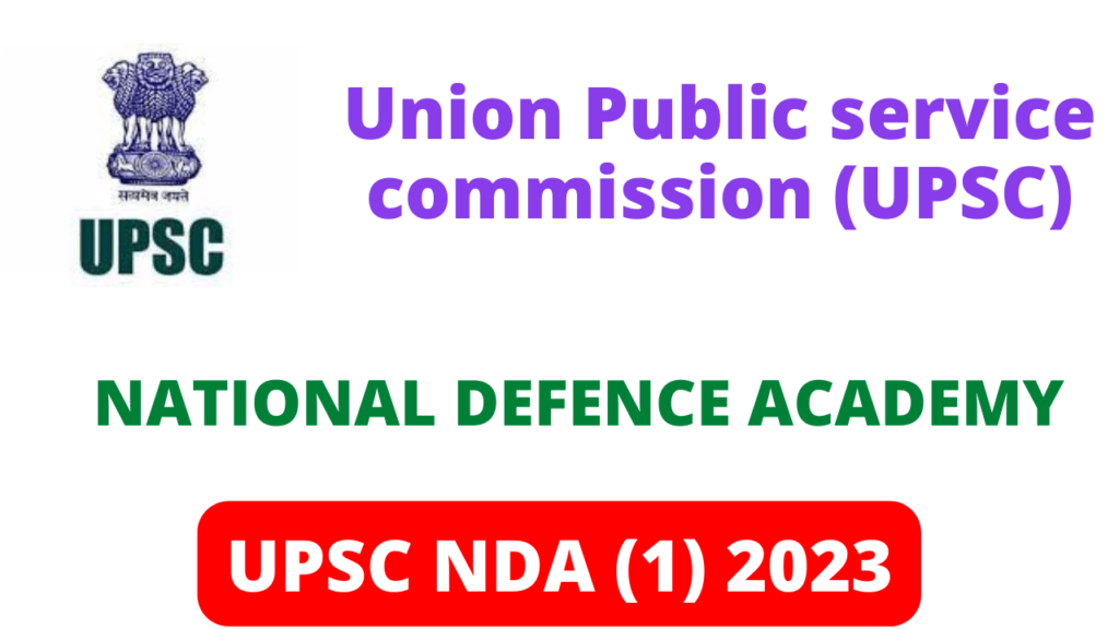 UPSC NDA 1 2023