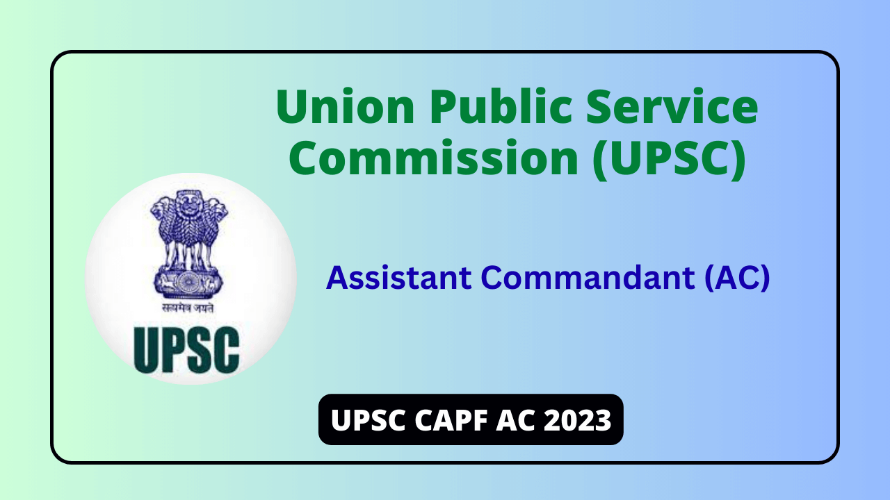 Upsc Capf 2024 Age Limit Original Sale