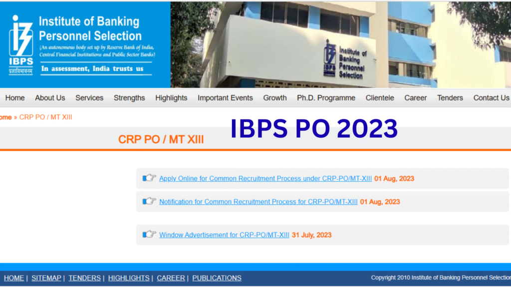 IBPS PO 2023